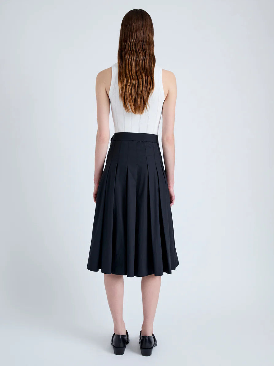 Peters Skirt in Tech Poplin