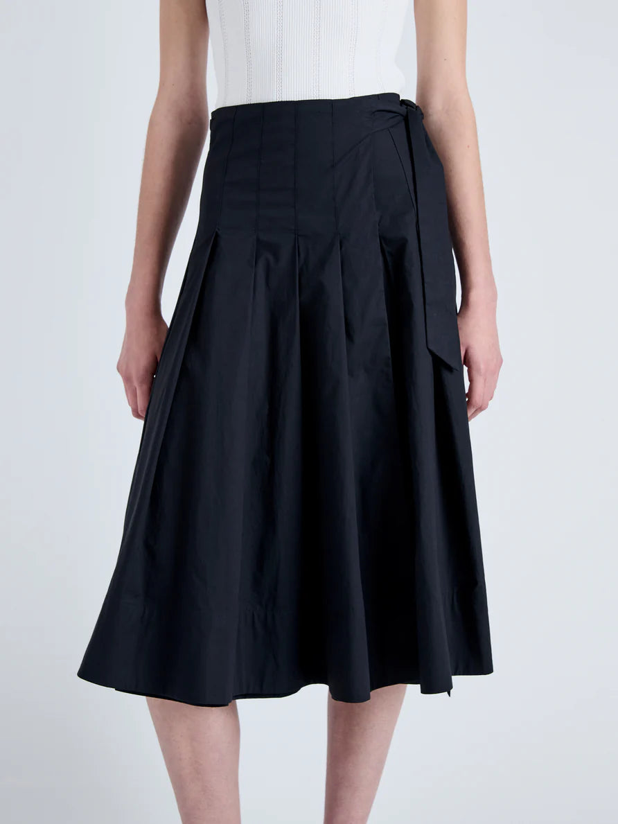 Peters Skirt in Tech Poplin