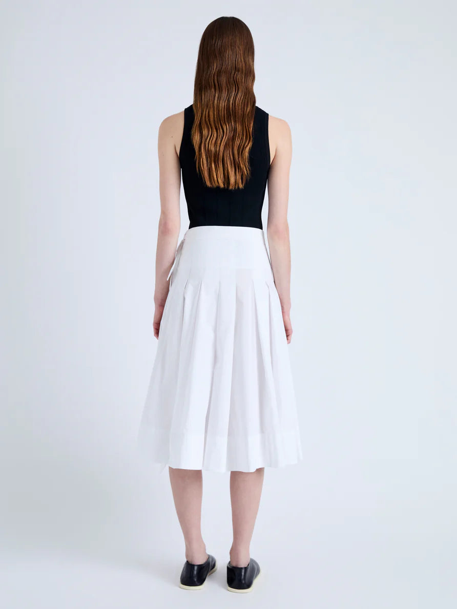 Peters Skirt in Tech Poplin