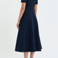 Xena Short Sleeve Midi Dress