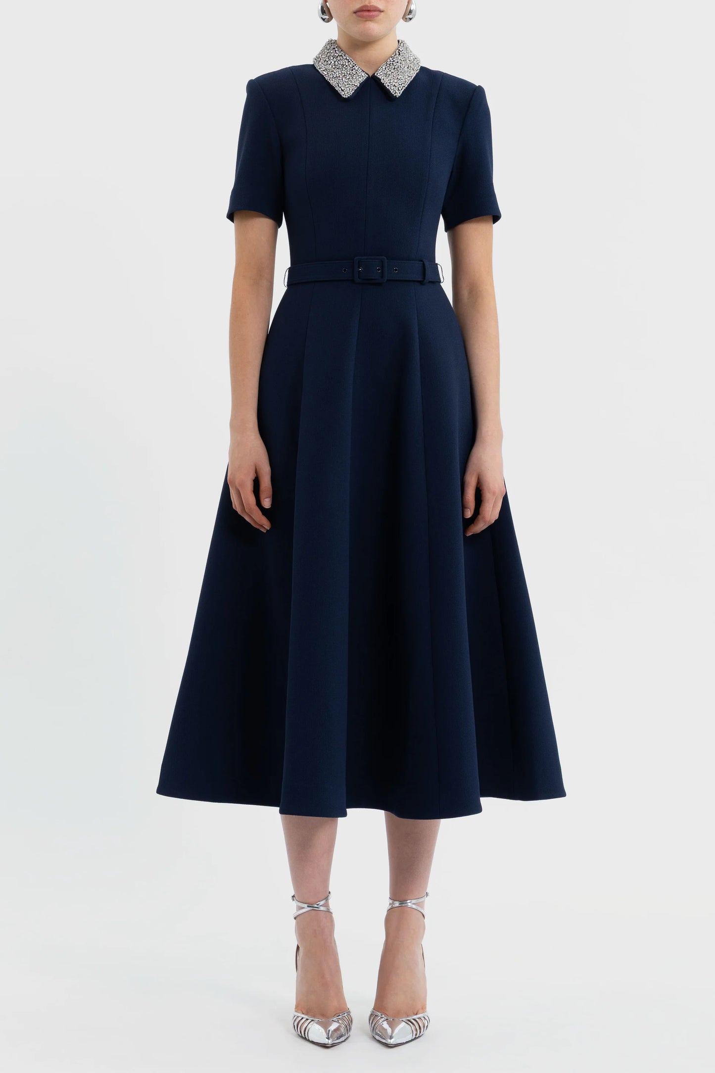 Xena Short Sleeve Midi Dress