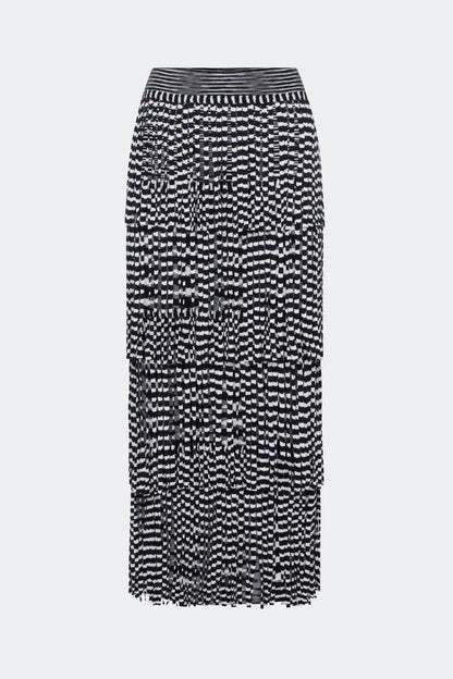 Za Za Knit Fringe Skirt - The Lake Forest Shop