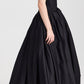 Spatial maxi dress - BLACK