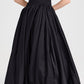 Spatial maxi dress - BLACK