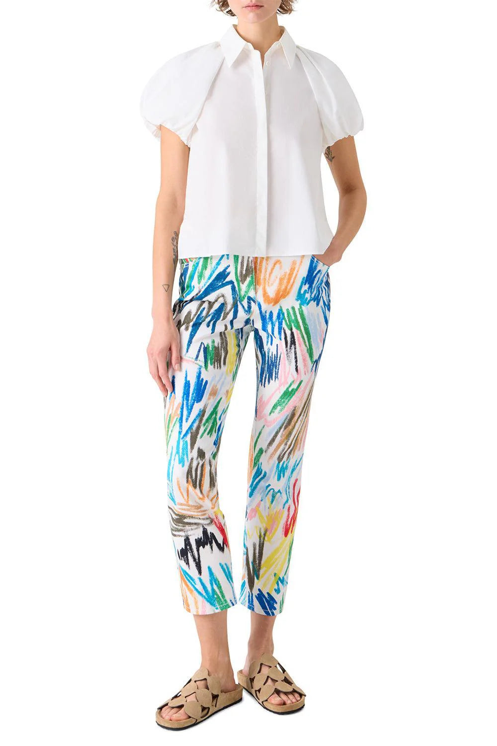 S/S Blouse - The Lake Forest Shop
