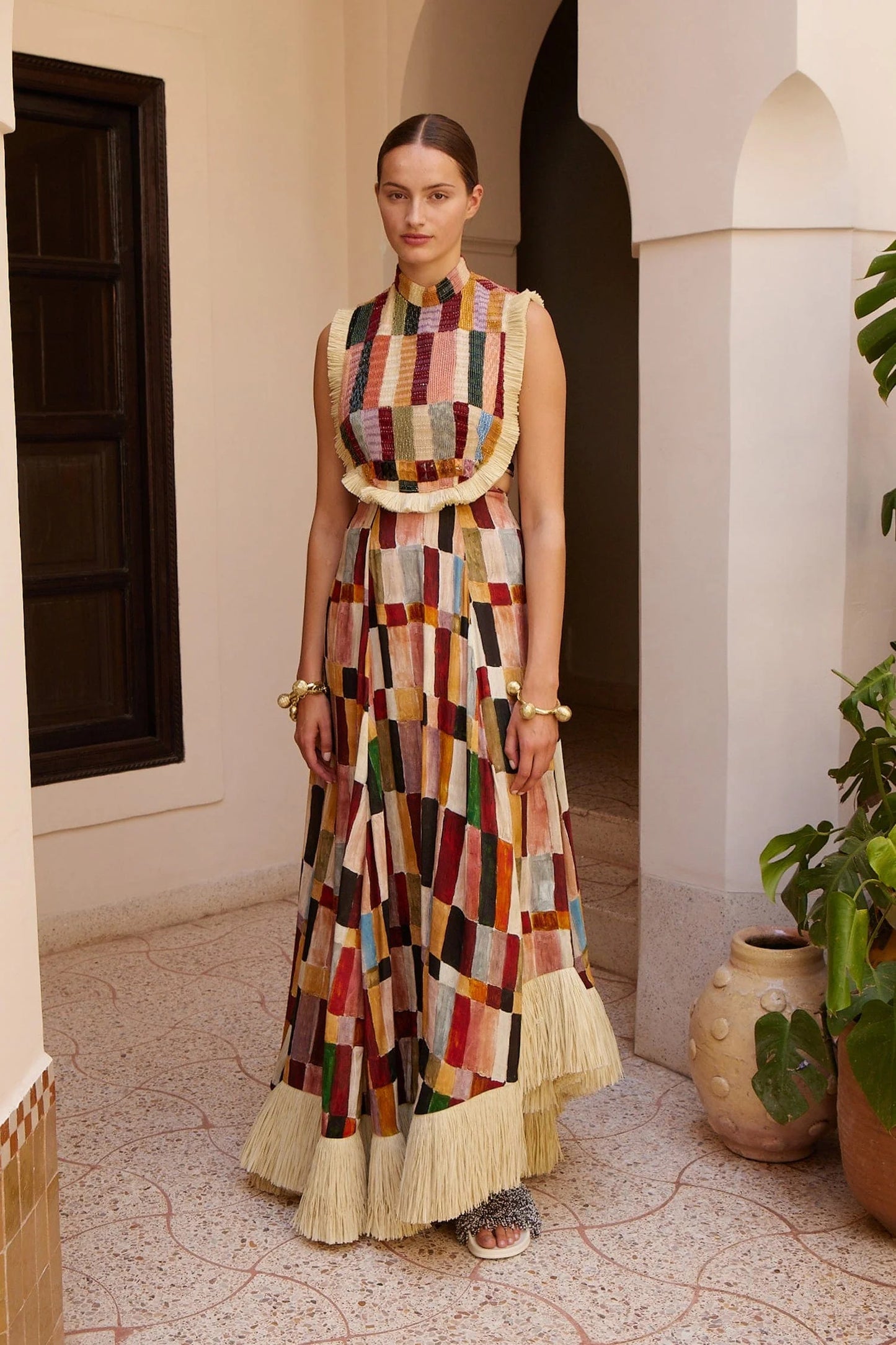 Marjorelle Embellished Gown