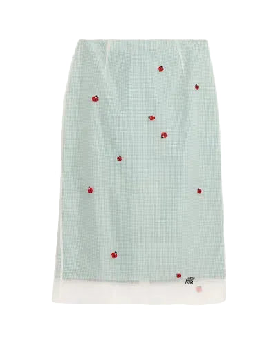 Roxane Embroidered Skirt - The Lake Forest Shop