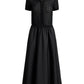 Short Sleeve Fit and Flare Dress