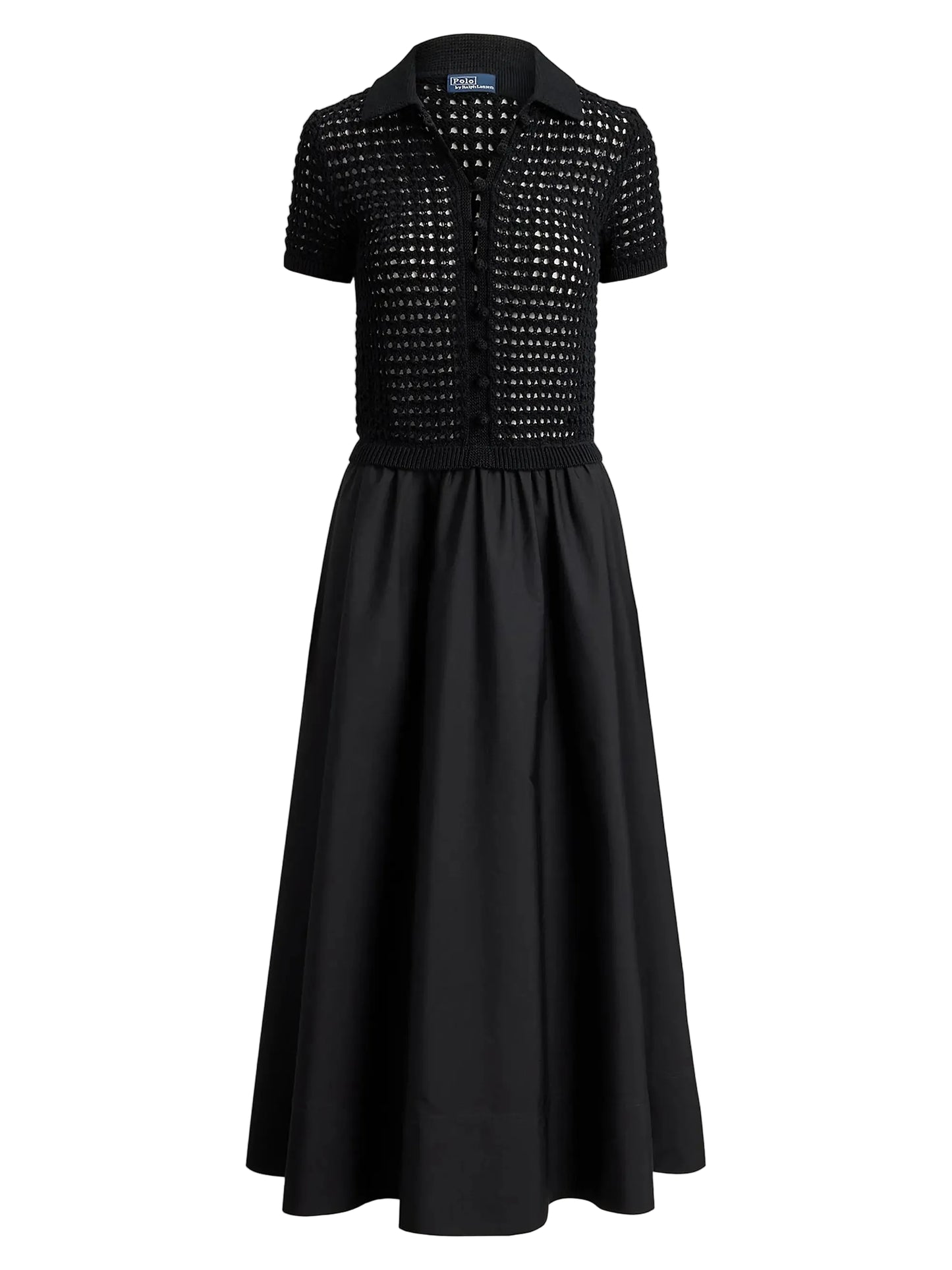 Short Sleeve Fit and Flare Dress