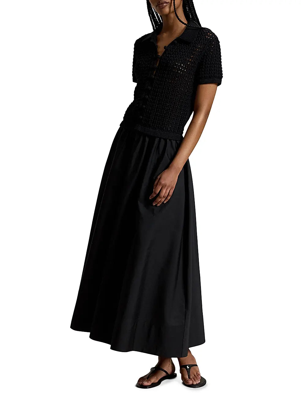 Short Sleeve Fit and Flare Dress