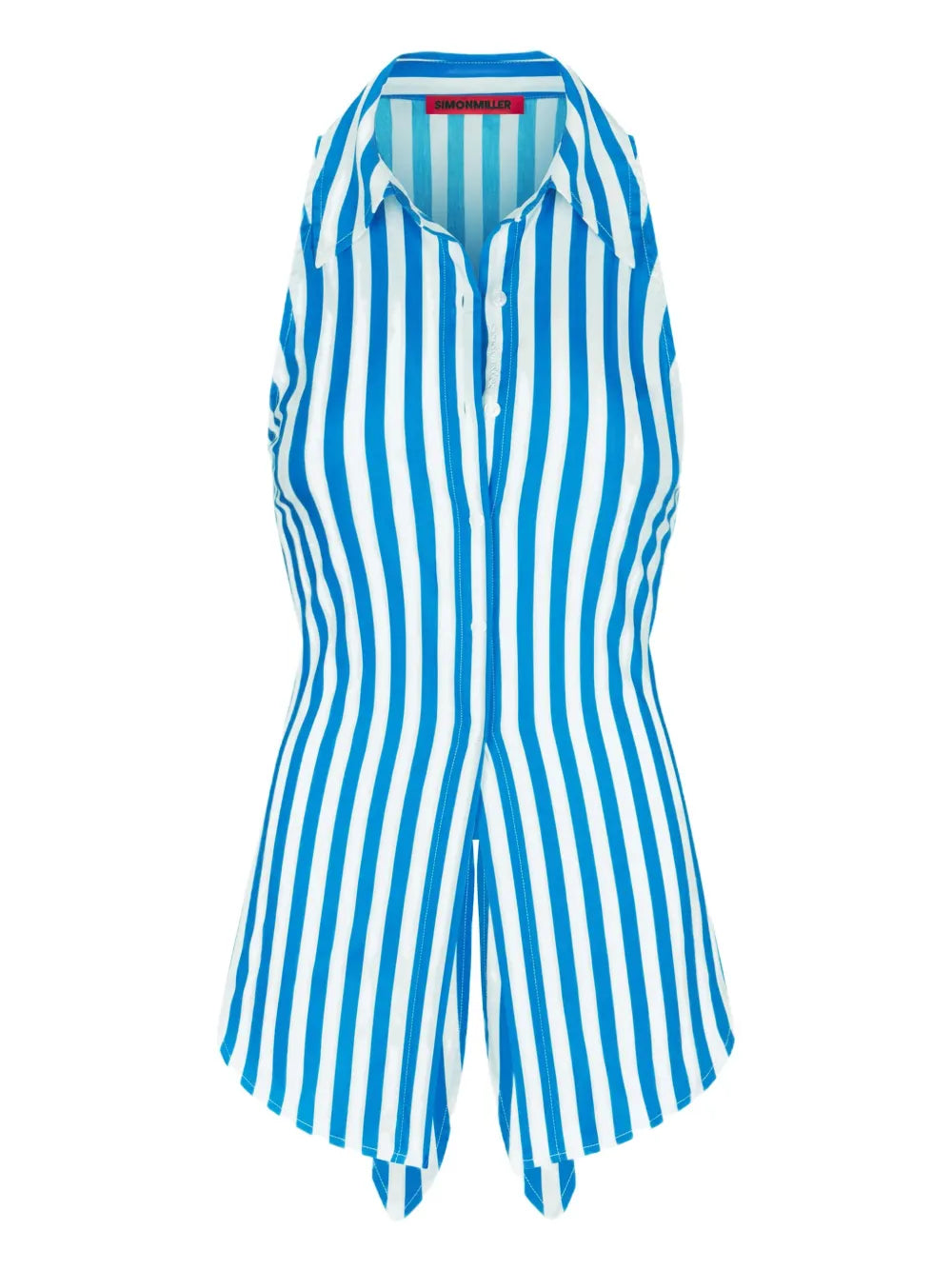 Loch Sleeveless Poplin Button Up - The Lake Forest Shop