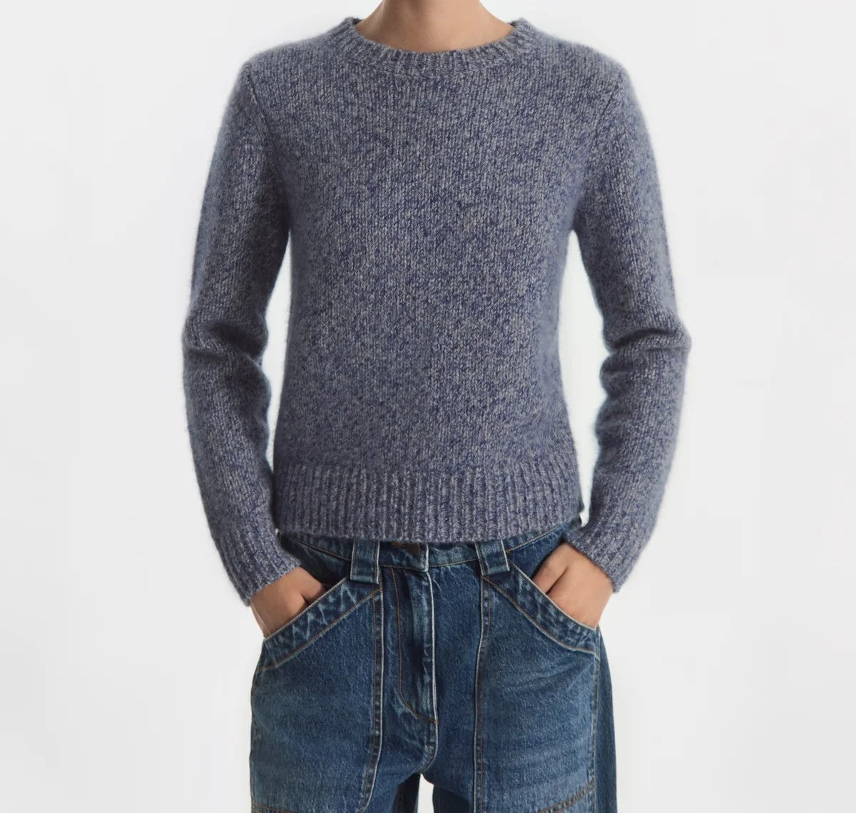 Crew Neck Long Sleeve Sweater