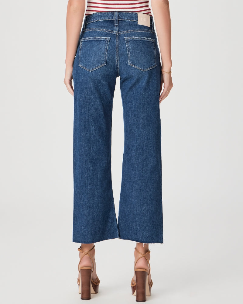 Paige Leenah Ankle Jean Raw Hem- St. Tropez