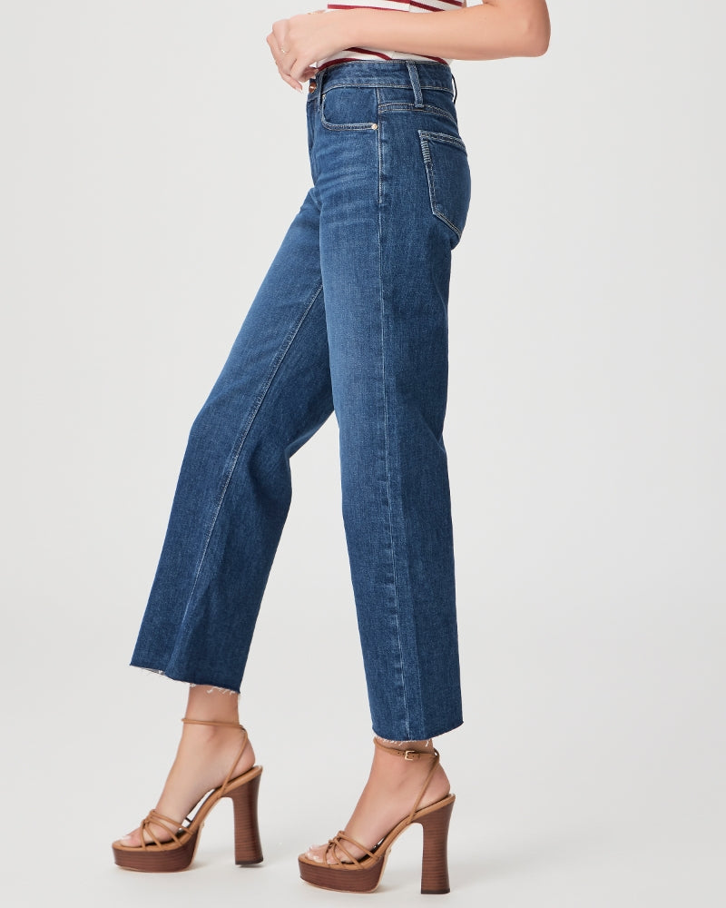 Paige Leenah Ankle Jean Raw Hem- St. Tropez