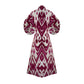 Burgundy Jodphur Dress