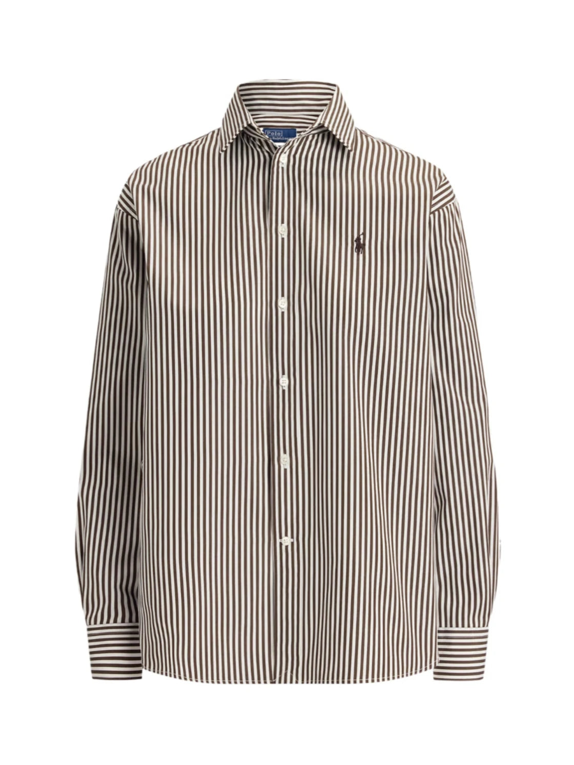 Cotton Stripe Blouse - The Lake Forest Shop
