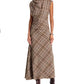 Burke S/L Draped Midi Dress - The Lake Forest Shop