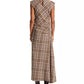 Burke S/L Draped Midi Dress - The Lake Forest Shop