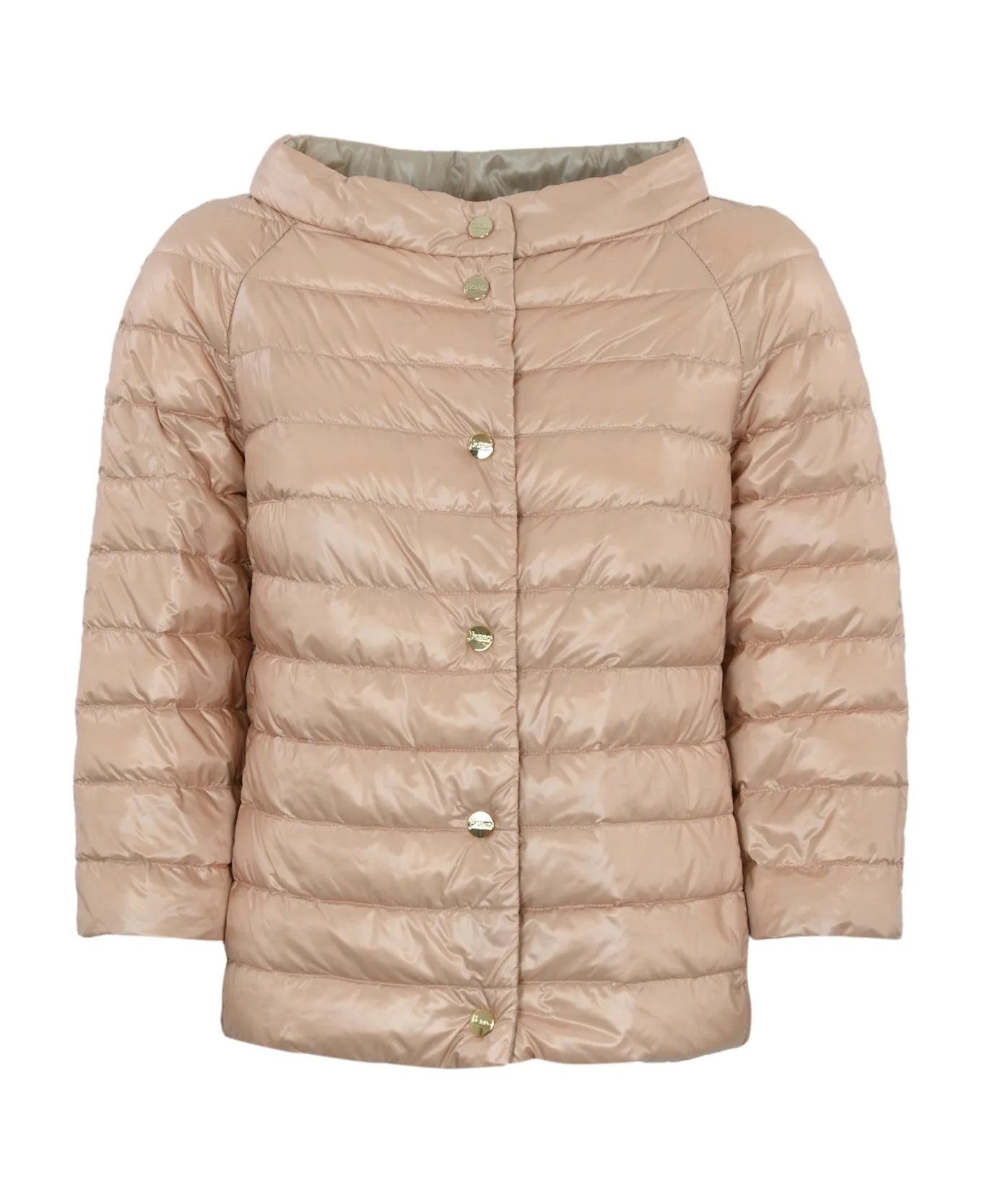 Reversible 3/4 sleeve coat