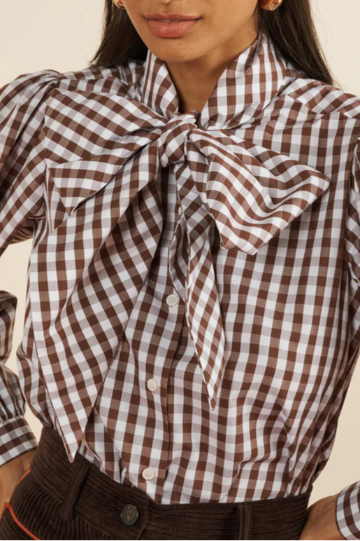 Fairytale Shirt Brown Vichy