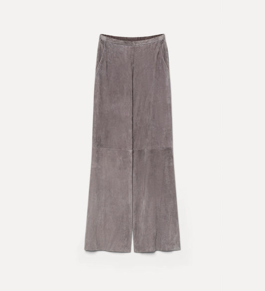 Light Suede High Waist Pant