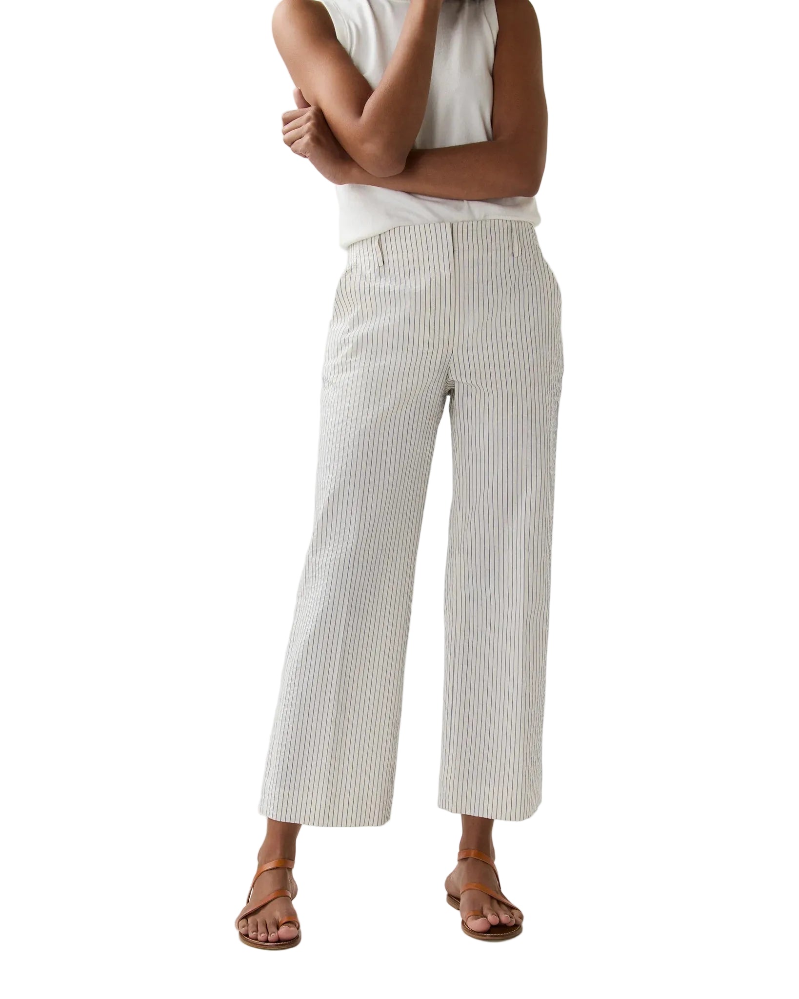 Frankie Cropped Pant - The Lake Forest Shop