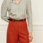 Iza Shirt Brown Stripes