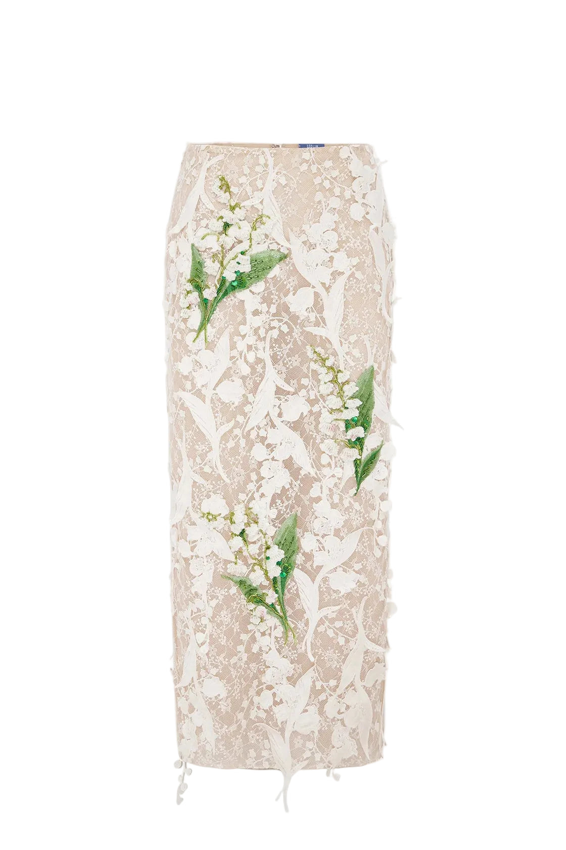 Kyra Embellished Lace Maxi Skirt