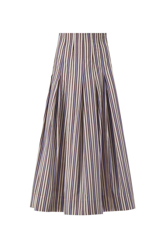 Striped Full Skirt - The Lake Forest Shop