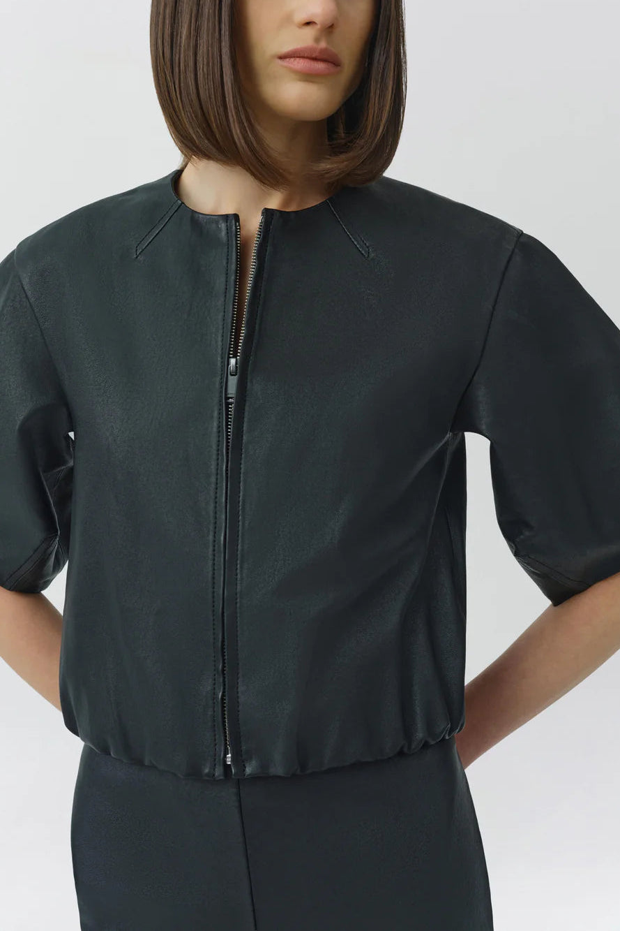 Austyn S/S Zip Up Jacket - The Lake Forest Shop