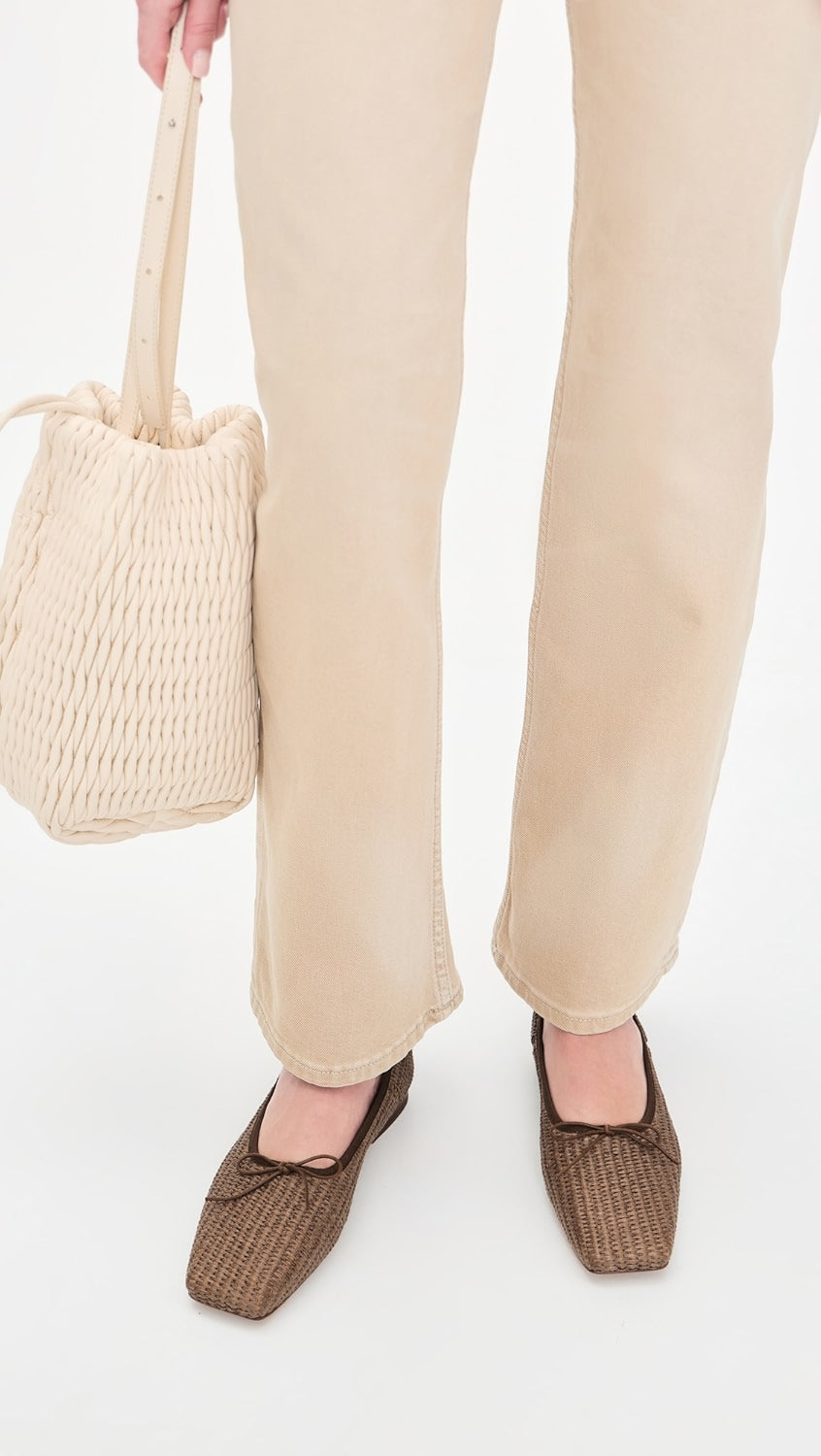 Square Toe Ballerina Shoes