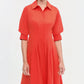 Jazz Dress Fiery Red