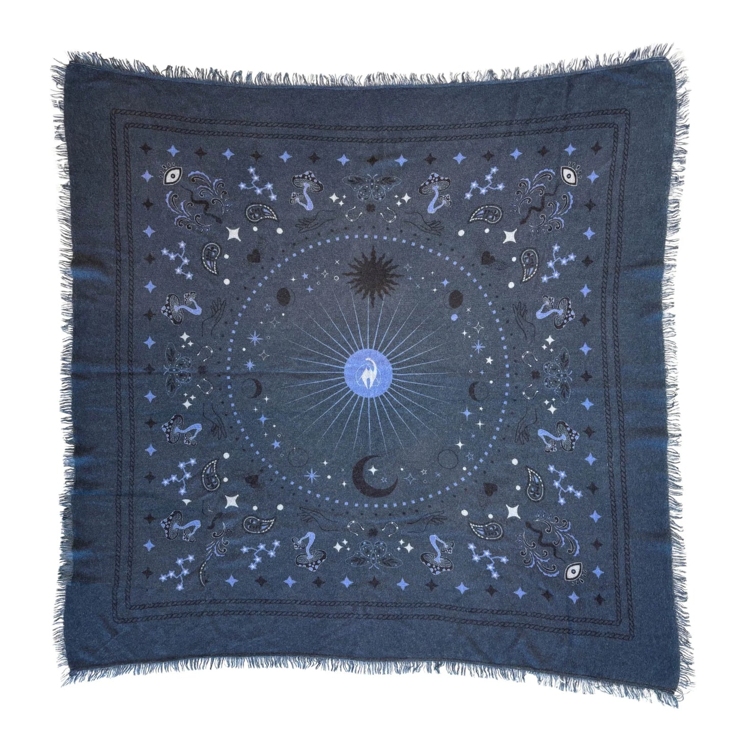 Cashmere Bandana Sweater Wrap