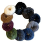 Mink Pom Hair Tie
