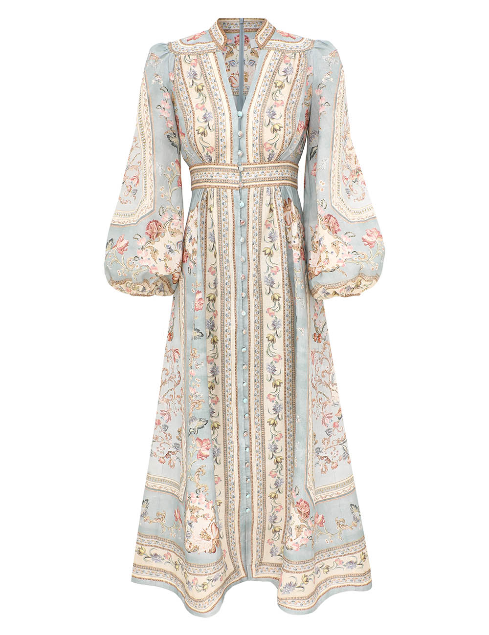 Roselight Plunge Midi Dress - The Lake Forest Shop