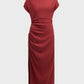 Florence Dress - Bordeaux