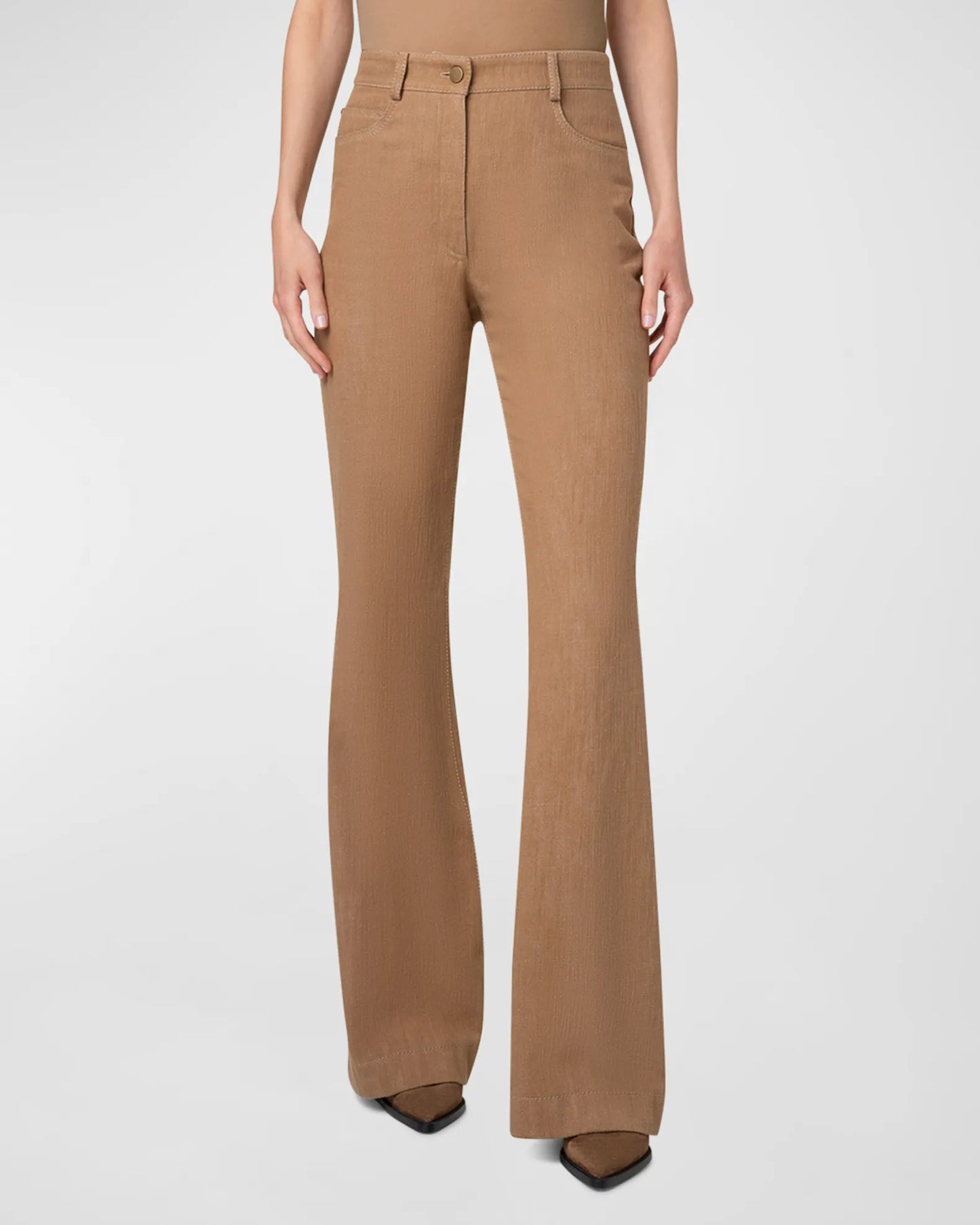 Courtney Winter Denim Pant Caramel