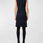 Akris Punto Fringed Tweed Sleeveless Dress