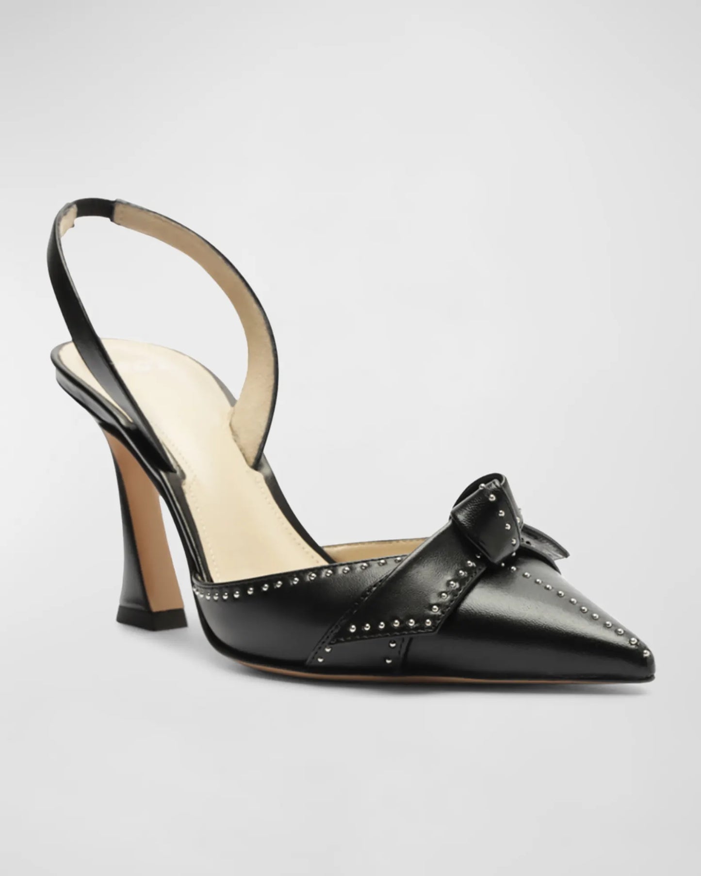 Alexandre Birman Clarita Bell Slingback 85 Studs Black