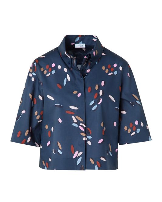 Cropped Boxy Blouse