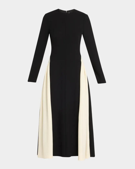 Long Sleeve A-Line Dress