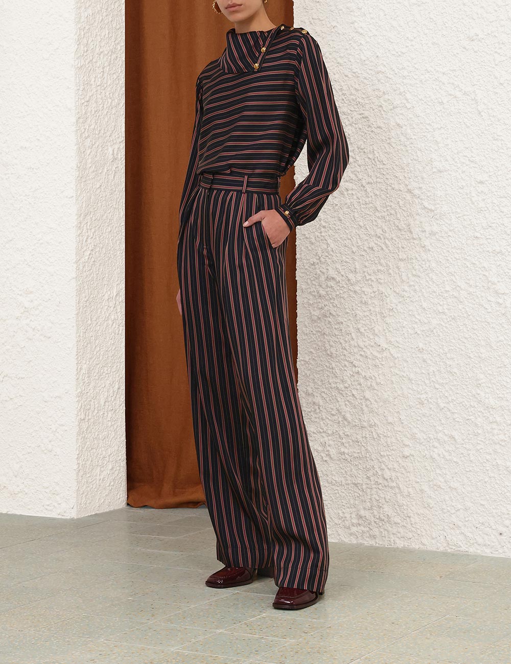Valiant Pleat Front Pant - The Lake Forest Shop