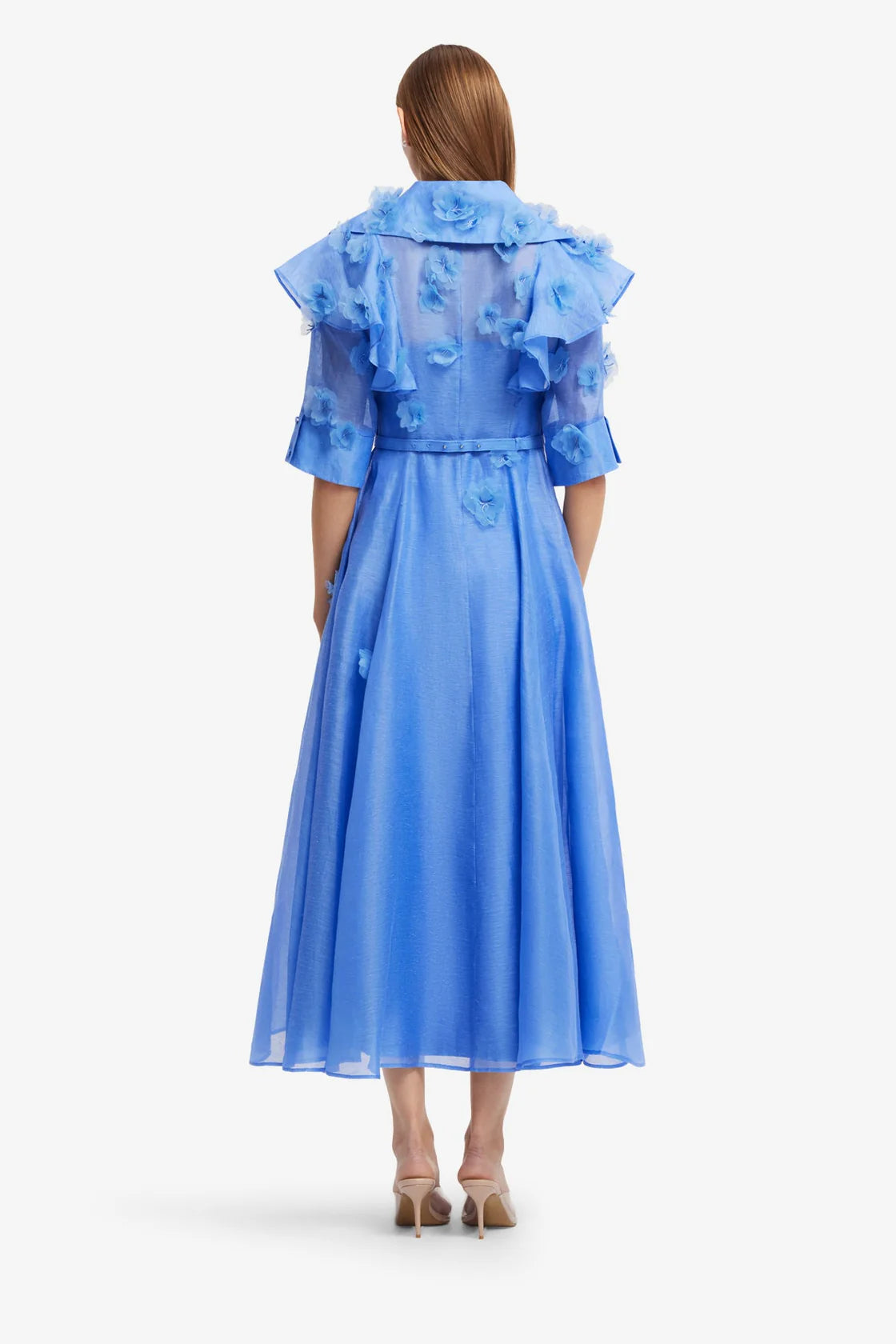 Anya Petal Midi Dress - The Lake Forest Shop
