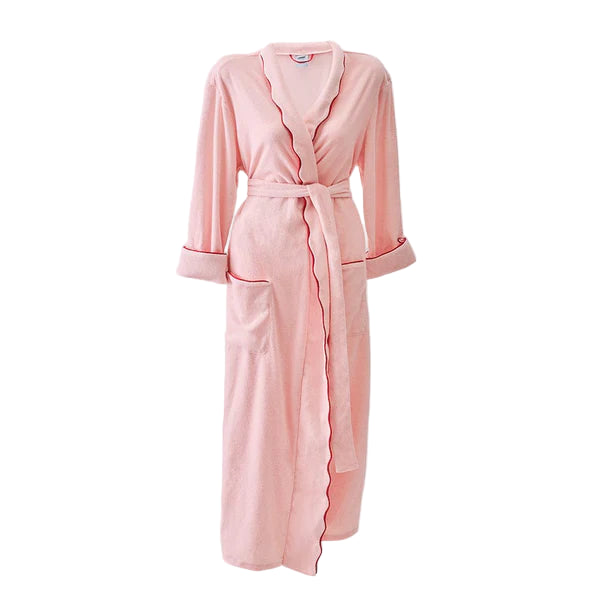 Scallop Lightweight Robe - The Lake Forest Shop