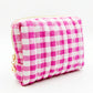 Gingham Travel Pouch - The Lake Forest Shop