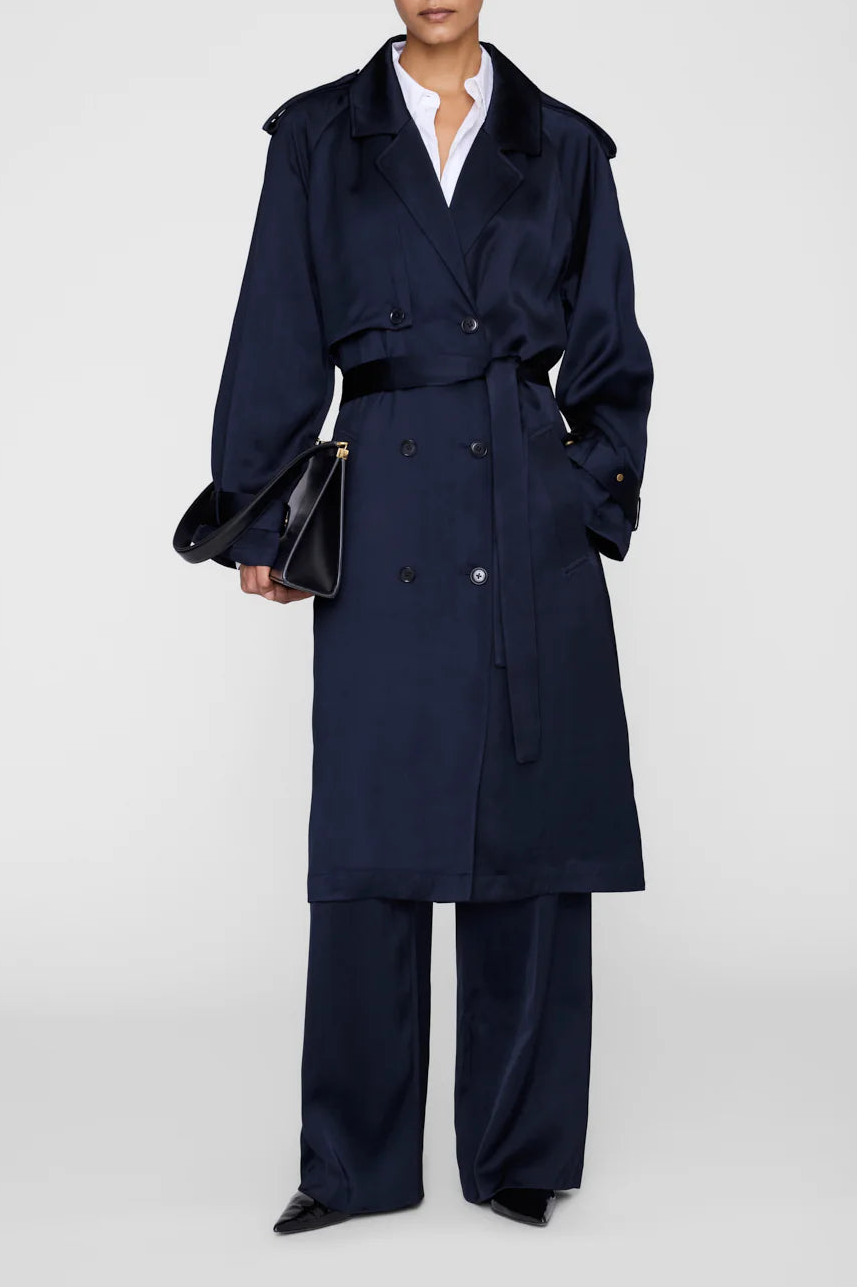 Rickie Maxi Trench Coat - The Lake Forest Shop