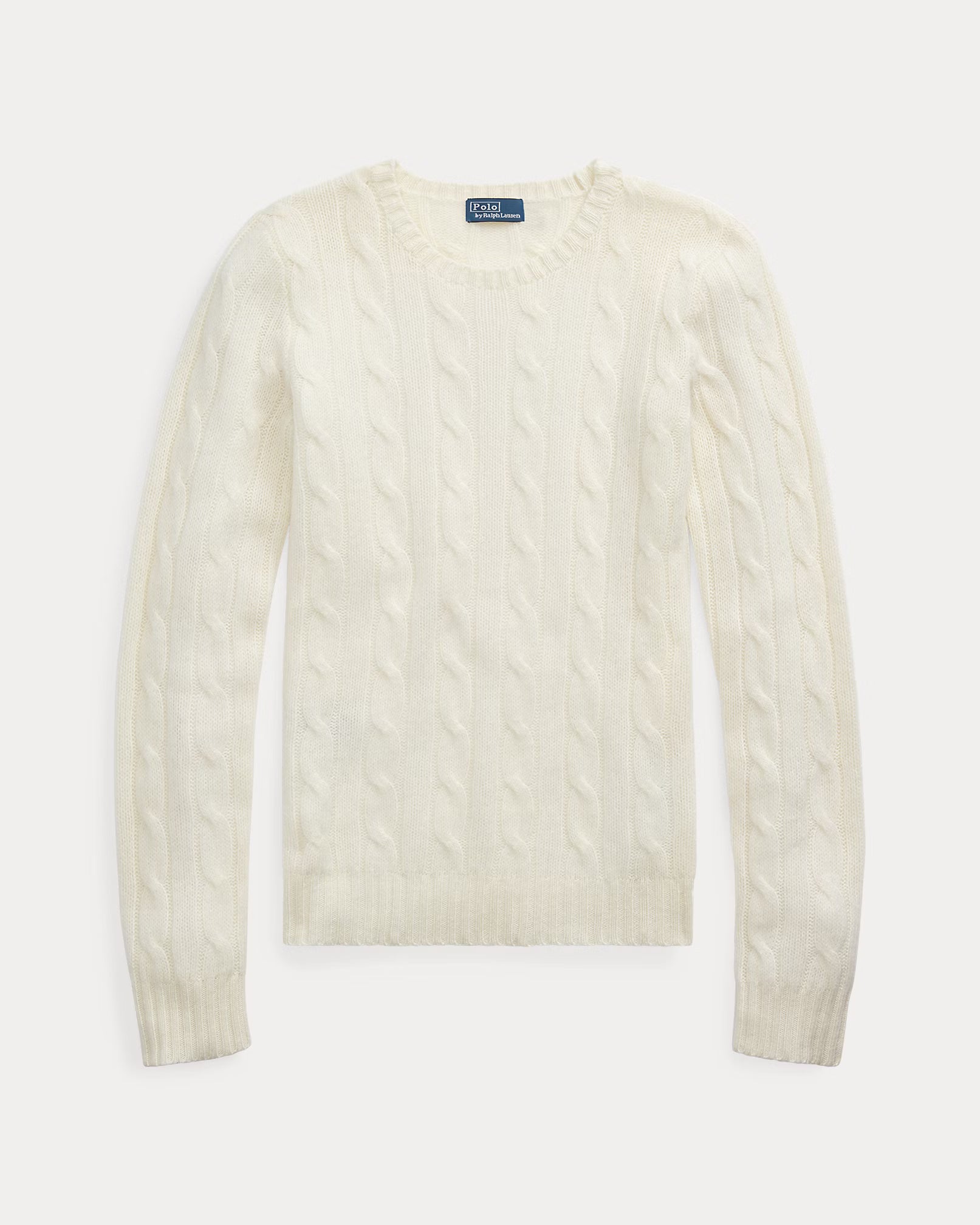 Cashmere Cable Crewneck Sweater - The Lake Forest Shop