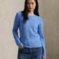 Cashmere Cable Crewneck Sweater - The Lake Forest Shop