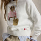 Cotton Bear Sweater - The Lake Forest Shop