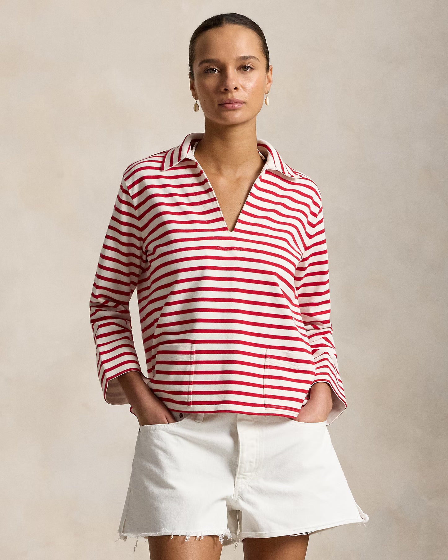 Boating Jersey Knit Pullover